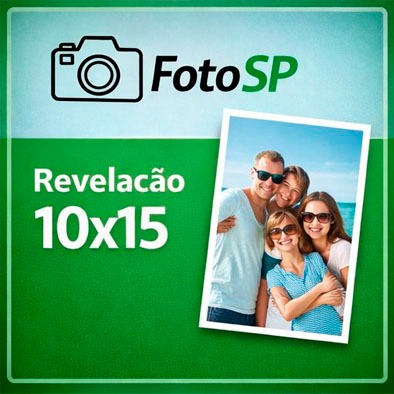 Revelação de fotos 10x15